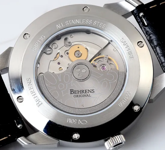 BEHRENS "SPACE TRAVELLER" AUTOMATIC BLUE FUME