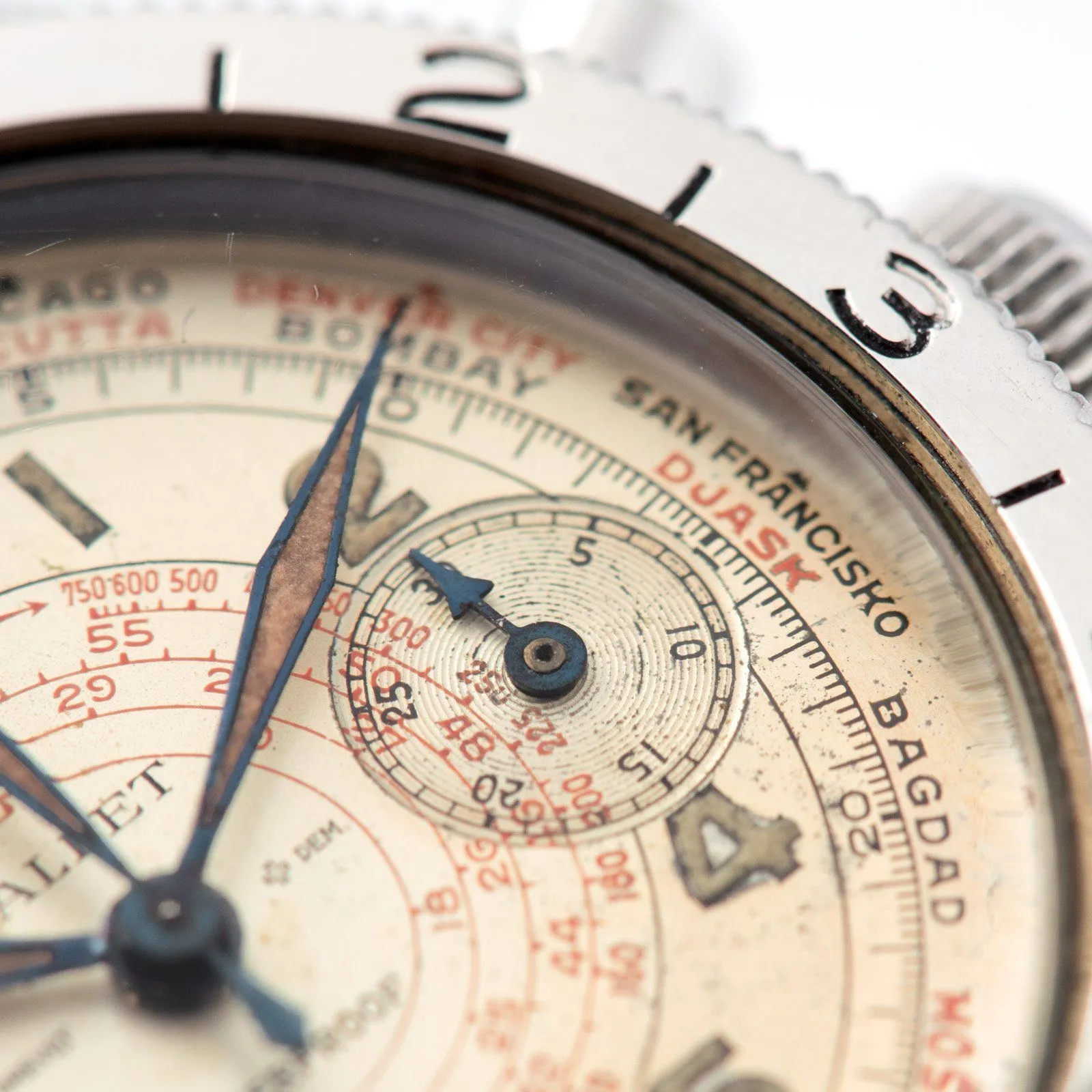 Gallet Chronograph 1940s Mk1 Flying Officer